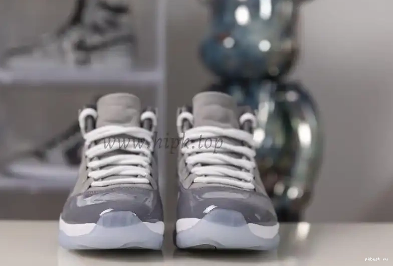 cool Air 11 PK ready retail to GOD materials grey ship Jordan 0522